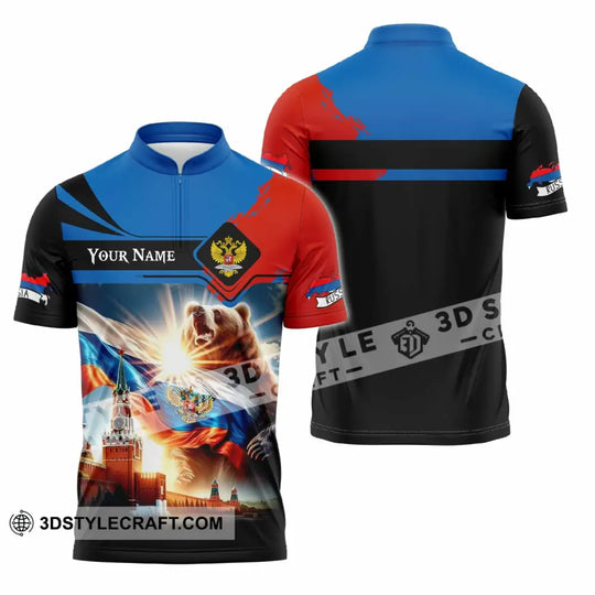 Unisex Shirt - Custom Russia 3D Shirt style option 3