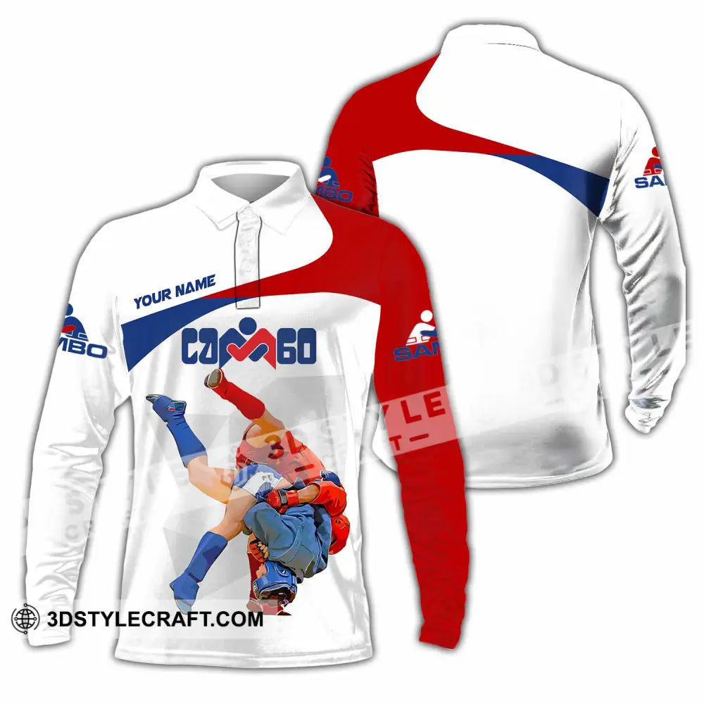 Unisex Shirt Custom Sambo Shirt Long Sleeve Polo / S T shirt