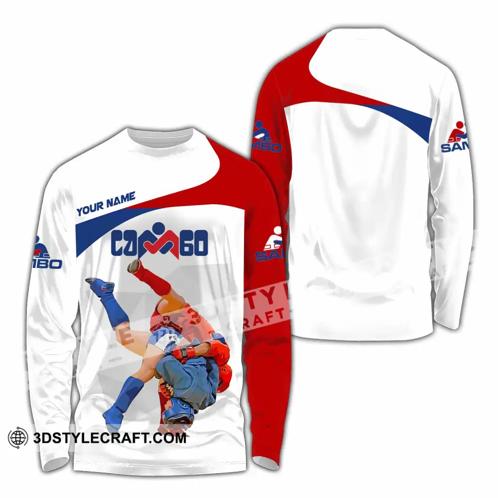 Unisex Shirt Custom Sambo Shirt Long Sleeve Shirt / S T shirt