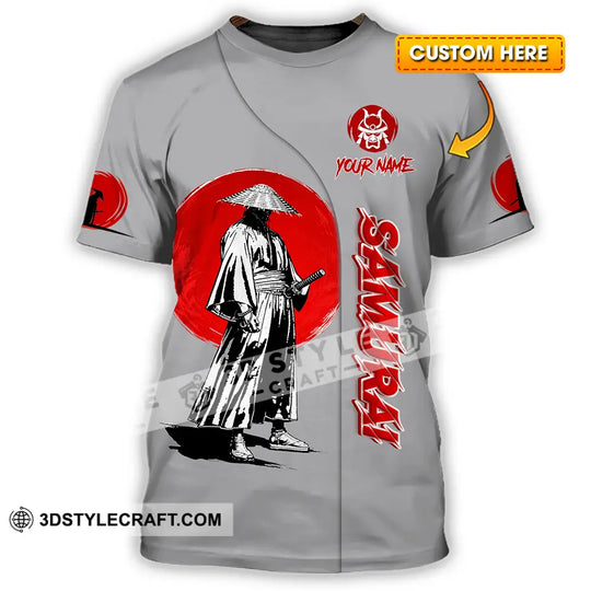 Unisex Shirt - Custom Samurai 3D Shirt style option 1