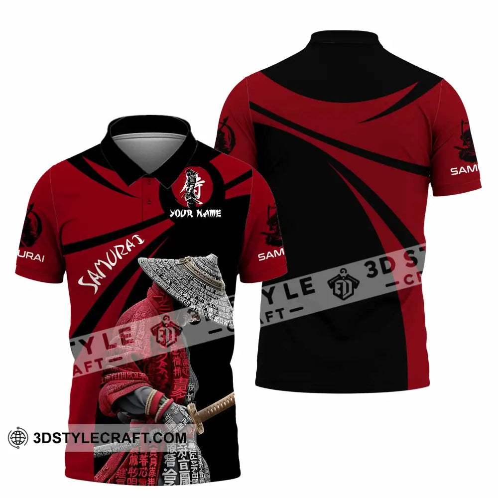 Unisex Shirt - Custom Samurai Design Shirt Polo Shirt / S T-shirt