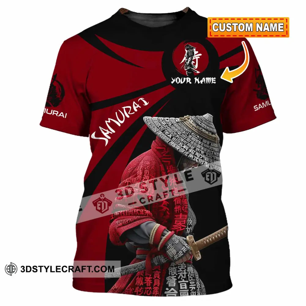 Unisex Shirt - Custom Samurai Design Shirt T-shirt