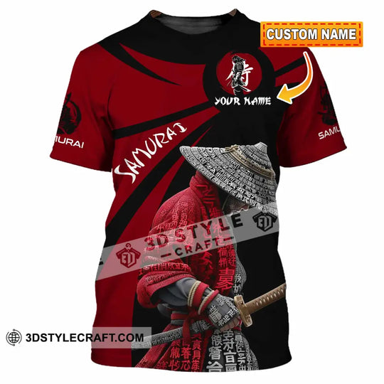 Unisex Shirt - Custom Samurai Design Shirt style option 1