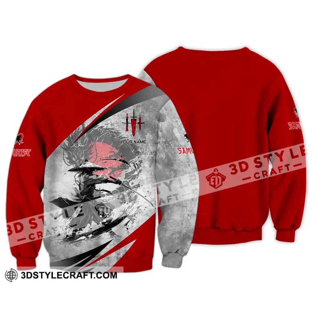 Unisex Shirt - Custom Samurai Shirt Long Sleeve / S T-shirt