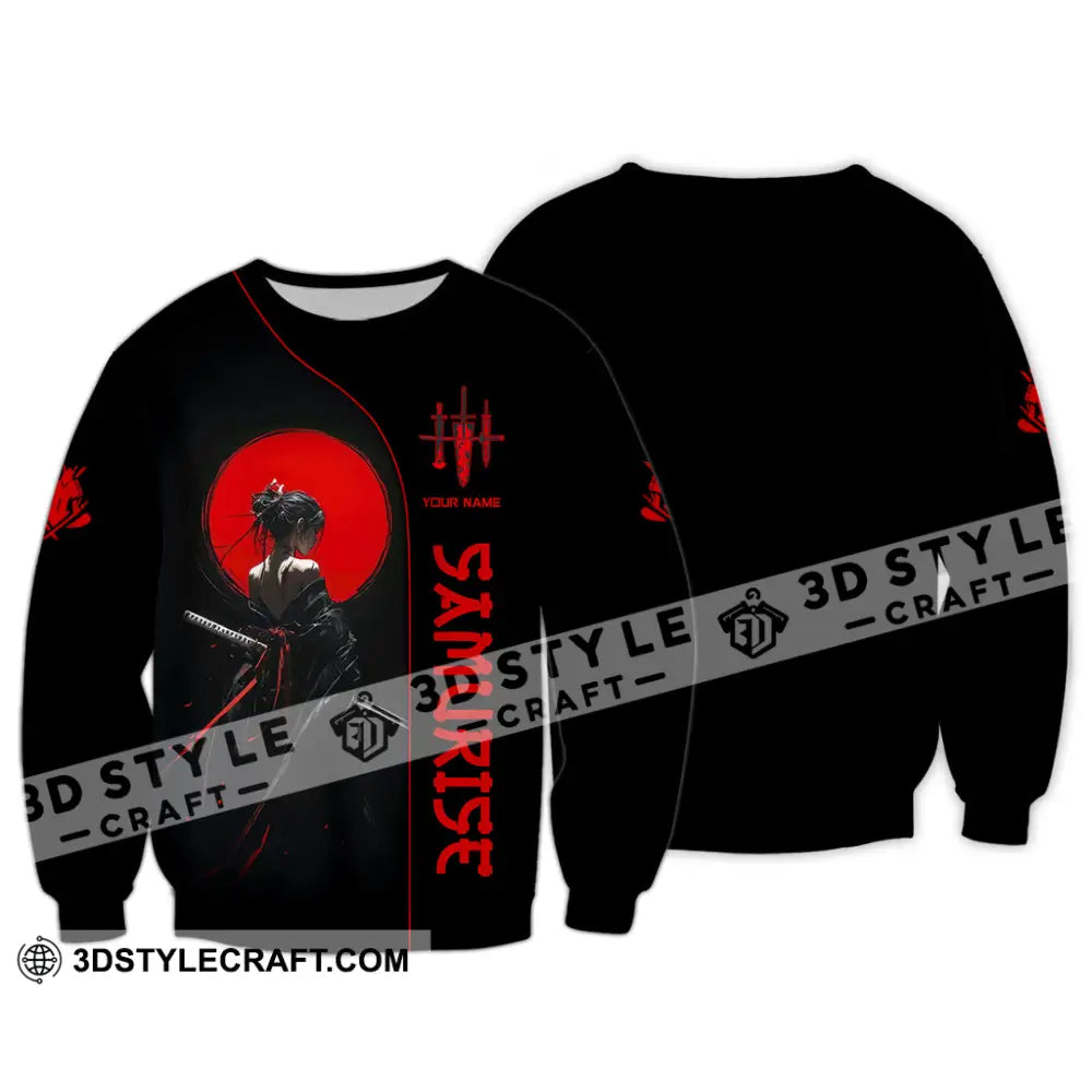 Unisex Shirt - Custom Samurai Shirt Long Sleeve / S T-shirt