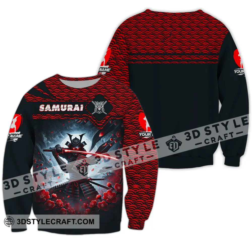 Unisex Shirt - Custom Samurai Shirt Long Sleeve / S T-shirt
