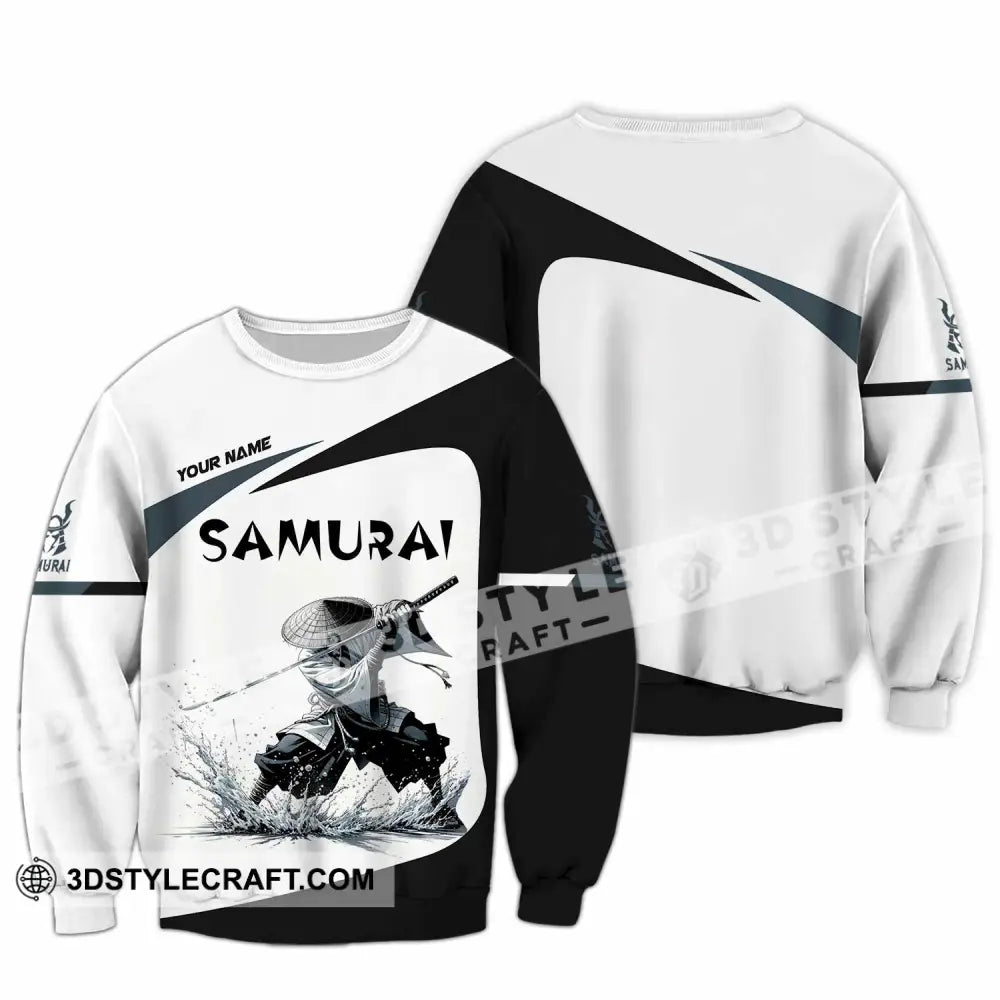 Unisex Shirt Custom Samurai Shirt Long Sleeve / S T shirt