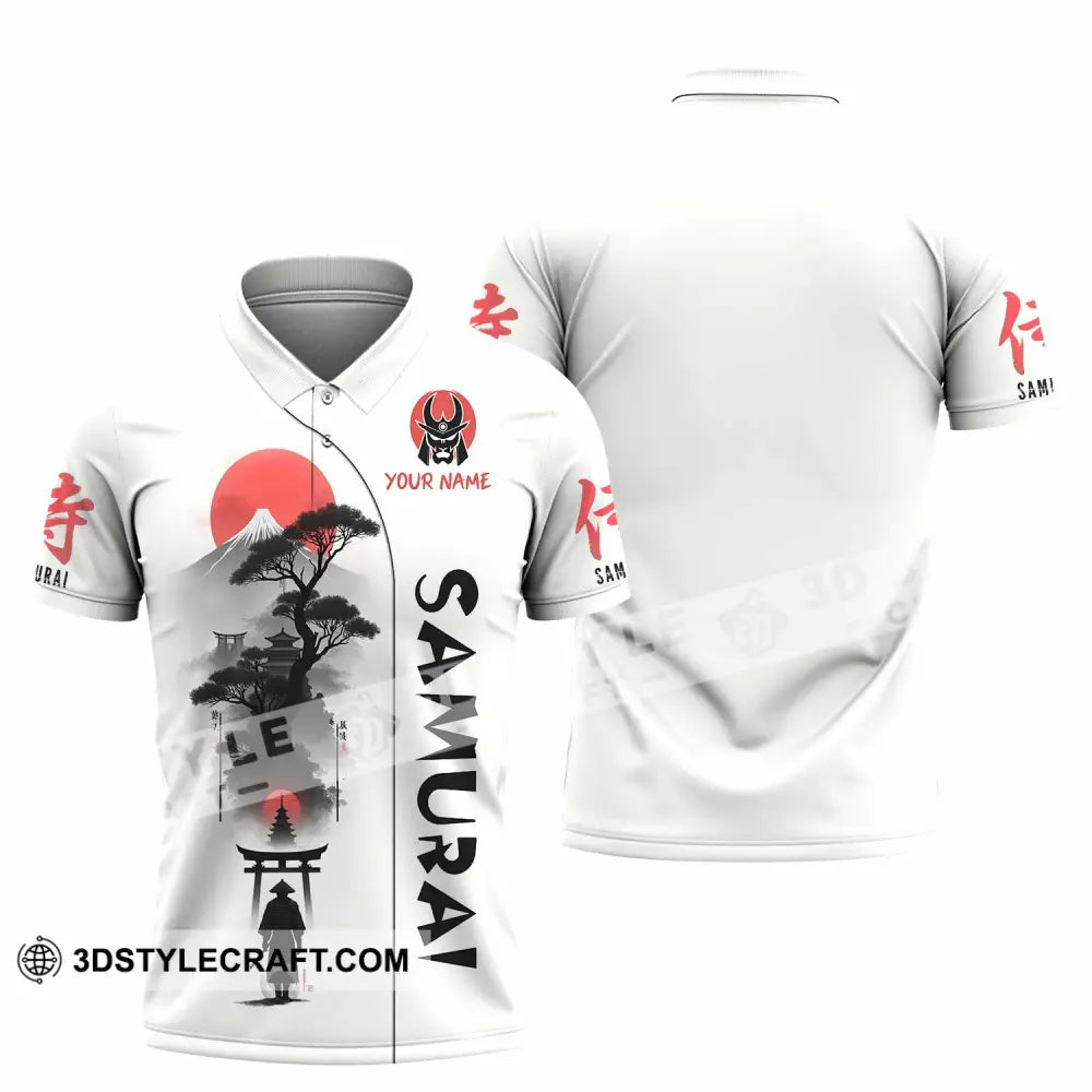 Unisex Shirt Custom Samurai Shirt Polo Shirt / S T shirt