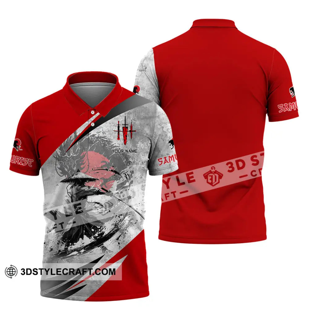 Unisex Shirt - Custom Samurai Shirt Polo Shirt / S T-shirt