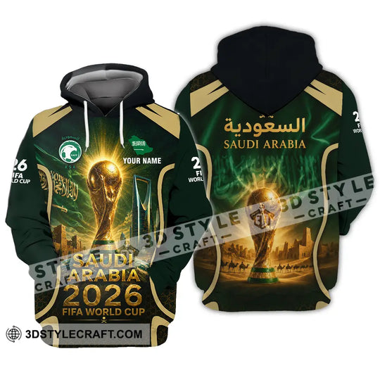 Unisex Shirt - Custom Saudi Arabia World Cup 2026 Shirt style option 3