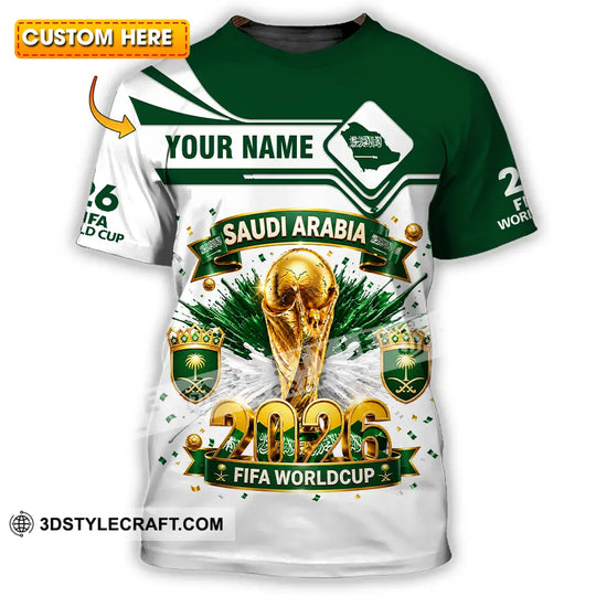 Unisex Shirt - Custom Saudi Arabia World Cup 2026 Shirt style option 1