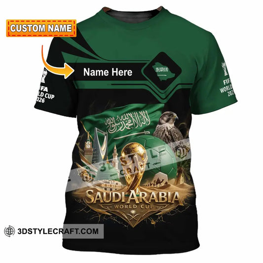Unisex Shirt - Custom Saudi Arabia World Cup 2026 Shirt - T-shirt