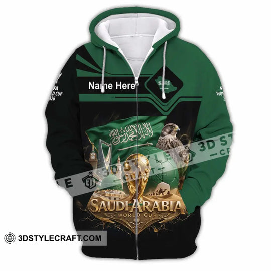 Unisex Shirt - Custom Saudi Arabia World Cup 2026 Shirt style option 4