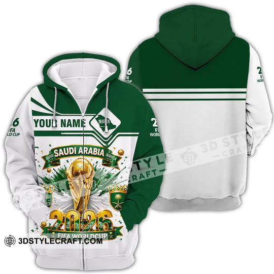 Unisex Shirt - Custom Saudi Arabia World Cup 2026 Shirt style option 4