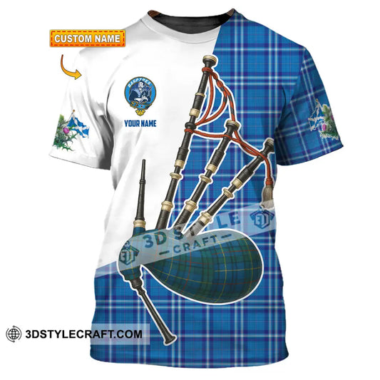 Unisex Shirt - Custom Scotland Bagpipe Shirt T-shirt