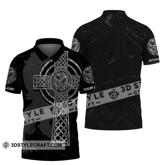 Unisex Shirt, Custom Scotland Shirt, Scotland Cross, Scotland T-Shirt, Scotland Clothing style option 3