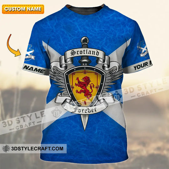 Unisex Shirt - Custom Scotland Forever Shirt style option 1