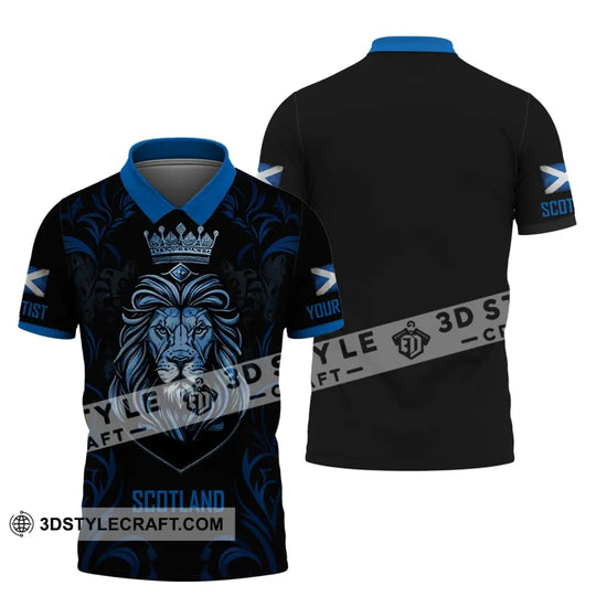Unisex Shirt, Custom Scotland Shirt, Scotland Lion King, Scotland T-Shirt, Scotland Clothing style option 3