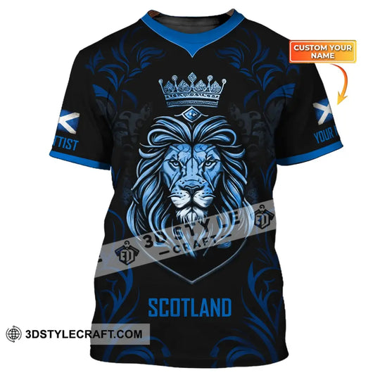 Unisex Shirt, Custom Scotland Shirt, Scotland Lion King, Scotland T-Shirt, Scotland Clothing style option 1