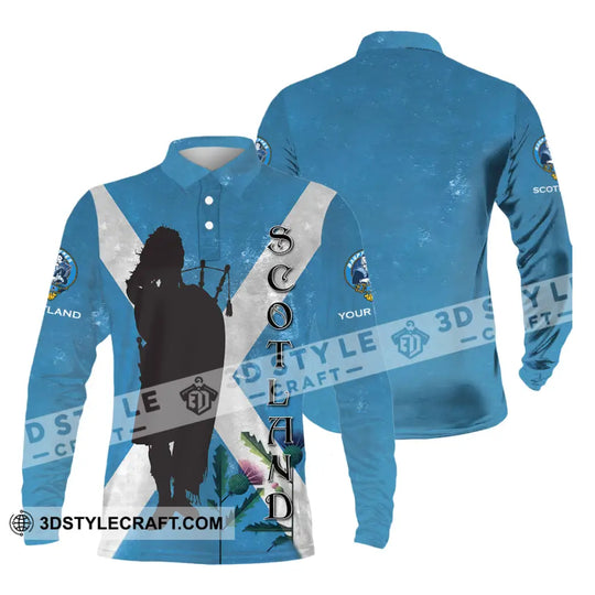Unisex Shirt - Custom Scotland Shirt style option 3