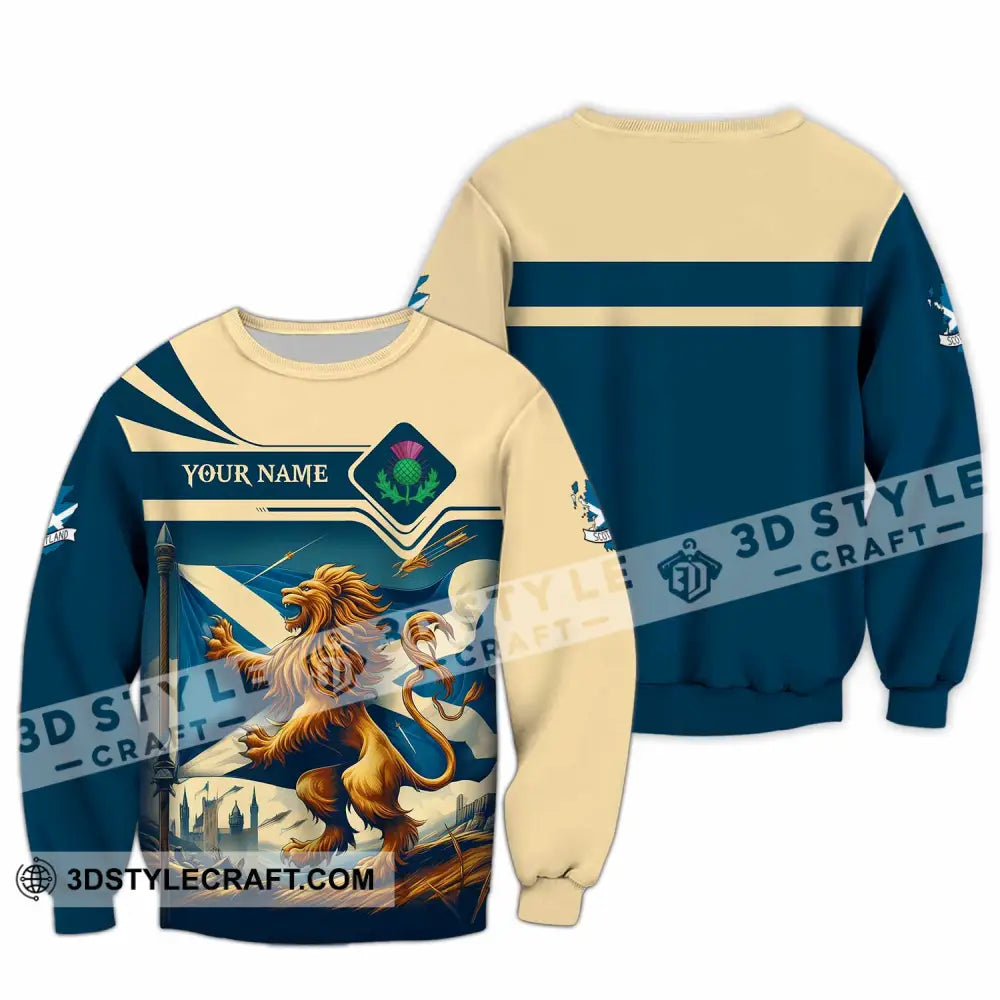 Unisex Shirt - Custom Scotland Shirt Long Sleeve / S T-shirt