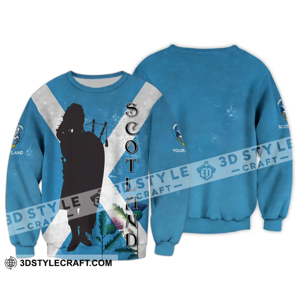 Unisex Shirt - Custom Scotland Shirt Long Sleeve / S T-shirt