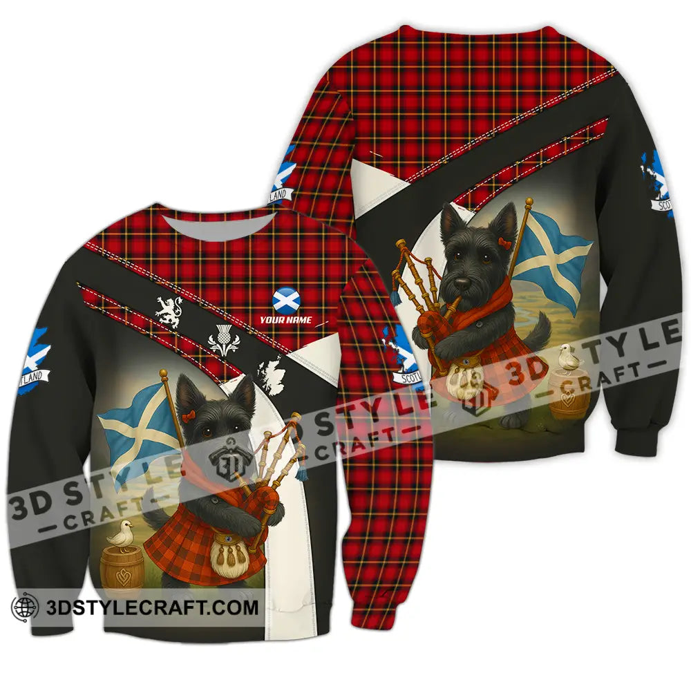 Unisex Shirt - Custom Scotland Pet Lover Shirt Long Sleeve / S T-shirt