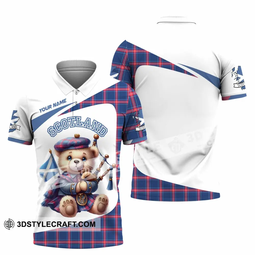 Unisex Shirt - Custom Scotland Shirt Polo Shirt / S T-shirt