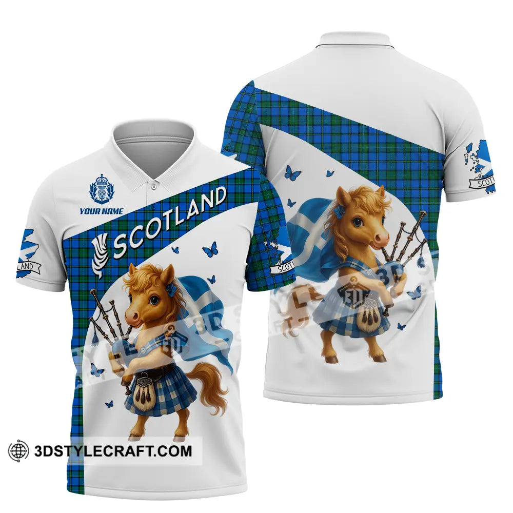 Unisex Shirt - Custom Scotland Shirt Polo Shirt / S T-shirt