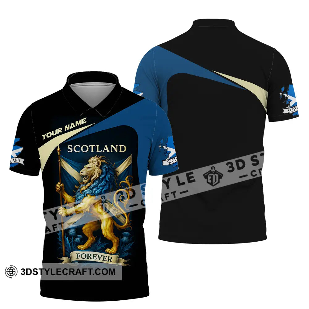 Unisex Shirt - Custom Scotland Shirt Polo Shirt / S T-shirt