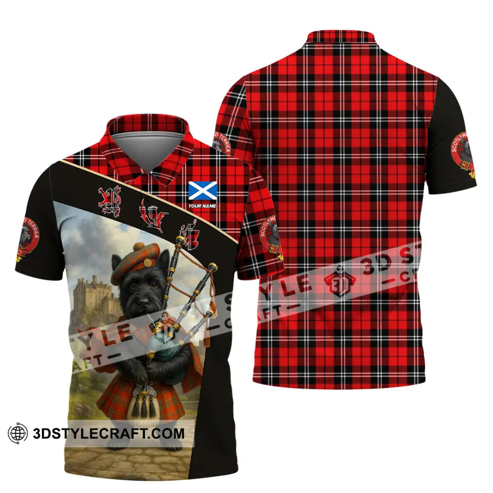Unisex Shirt - Custom Scotland Shirt Polo Shirt / S T-shirt