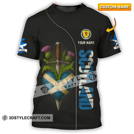 Unisex Shirt - Custom Scotland Shirt style option 1