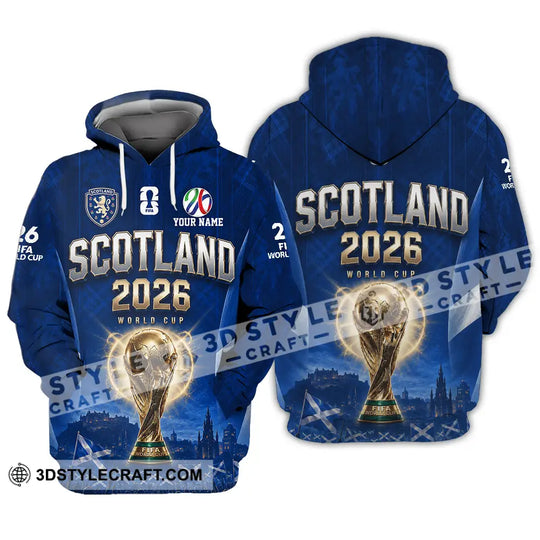 Unisex Shirt - Custom Scotland World Cup 2026 Shirt style option 3