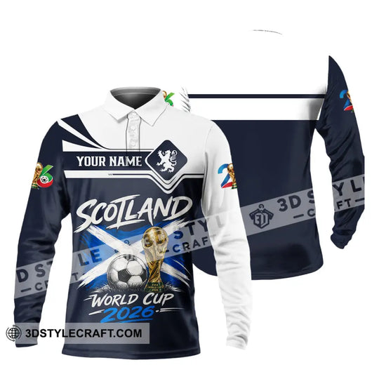 Unisex Shirt - Custom Scotland World Cup 2026 Shirt style option 4