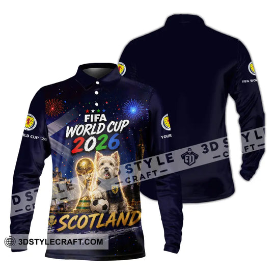 Unisex Shirt - Custom Scotland World Cup 2026 Shirt style option 4