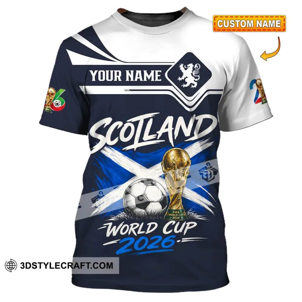 Unisex Shirt - Custom Scotland World Cup 2026 Shirt - T-shirt