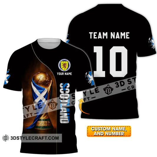 Unisex Shirt - Custom Scotland World Cup 3D Shirt T-shirt