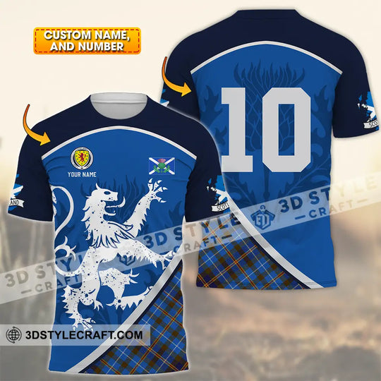 Unisex Shirt - Custom Scottish 3D Shirt style option 1