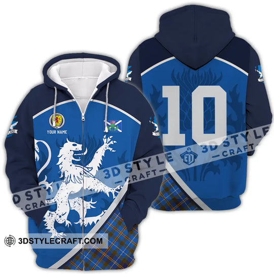Unisex Shirt - Custom Scottish 3D Shirt style option 4