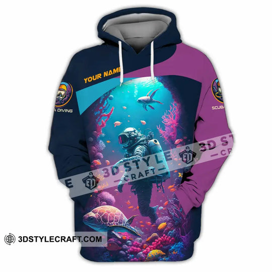 Unisex Shirt - Custom Scuba Diving Shirt style option 2