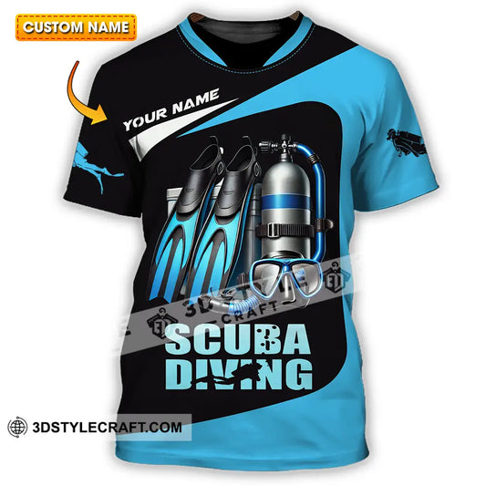 Unisex Shirt - Custom Scuba Diving Lover Shirt T-shirt