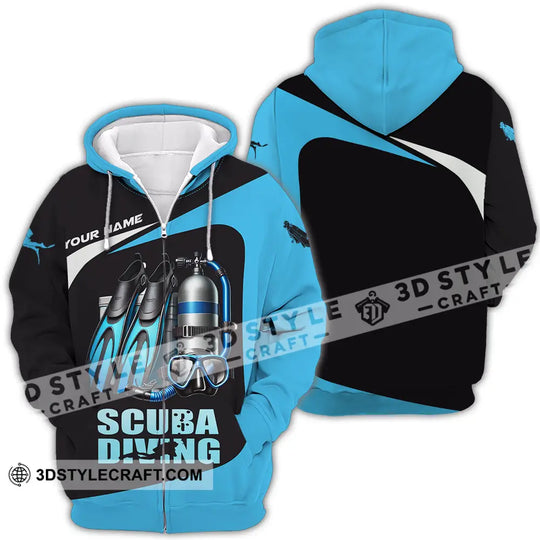 Unisex Shirt - Custom Scuba Diving Lover Shirt style option 4