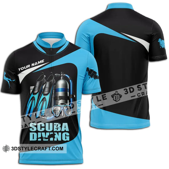 Unisex Shirt - Custom Scuba Diving Lover Shirt style option 2