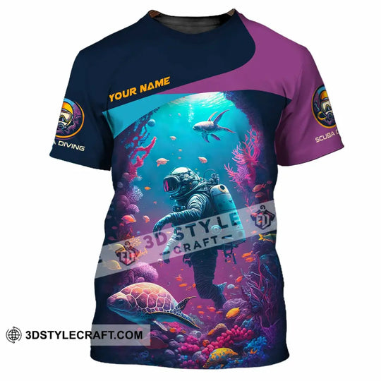 Unisex Shirt - Custom Scuba Diving Shirt style option 4