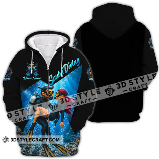 Unisex Shirt - Custom Scuba Diving Shirt style option 4