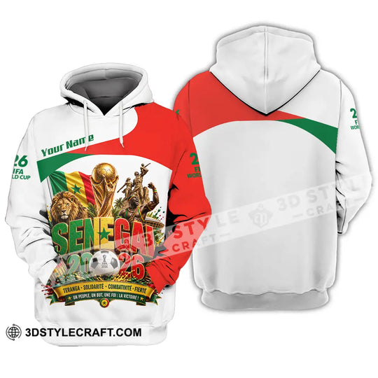 Unisex Shirt - Custom Senegal World Cup 2026 Shirt style option 3