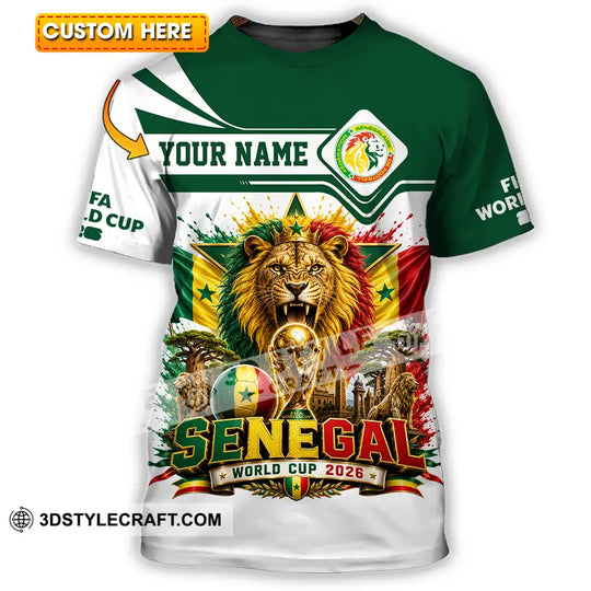 Unisex Shirt - Custom Senegal World Cup 2026 Shirt style option 1