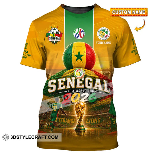 Unisex Shirt - Custom Senegal World Cup 2026 Shirt style option 1