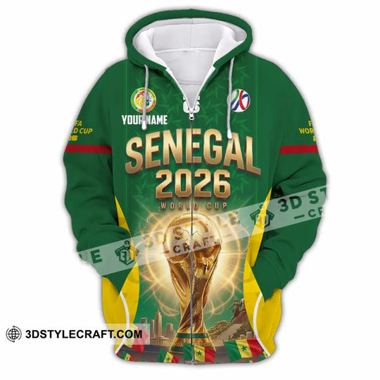 Unisex Shirt - Custom Senegal World Cup 2026 Shirt style option 3