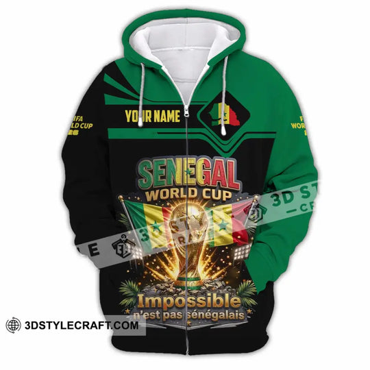 Unisex Shirt - Custom Senegal World Cup 2026 Shirt style option 4
